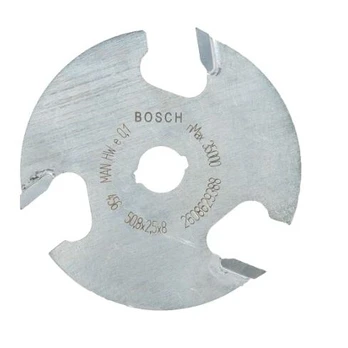 Bosch Diskinės griovelių frezos 8 mm, D1 50,8 mm, L 2,5mm