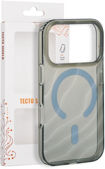 Dėklas Telforceone Tecto Shield Desert Mag case for iPhone 17 Pro 6,3' / 18 Pro 6,3' sidabrinis