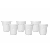 Puodelis Bialetti Bicchierini, 6 vnt., balta, 0.03 l kaina