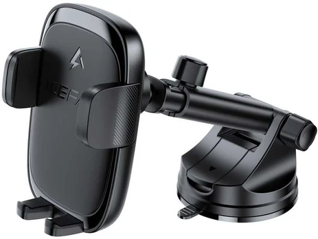 Acefast D49 Car Mount with Wireless Charger for Dashboard - Juodas