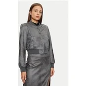 ONLY Dirbtinės odos striukė Paris 15330040 Pilka Regular Fit