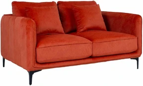 Sofa BIANKA 2-vietė, oranžinė kaina