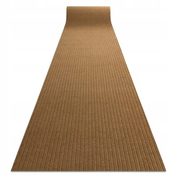 Kilimėlis Ceylon 200x570 cm rudas su dryžiais