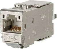 MetzConnect BTR BTR C6Amodul Connecting Socket, Cat 6A, 180° - 130B11-E