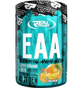 Real Pharm EAA, Kiwi-Orange, 420 g