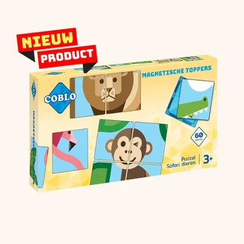 Coblo Safari Animals 60 pcs