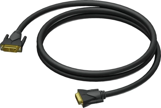 Kabelis Procab DVI-D - DVI-D 1.5m juoda (CLV140/1.5)