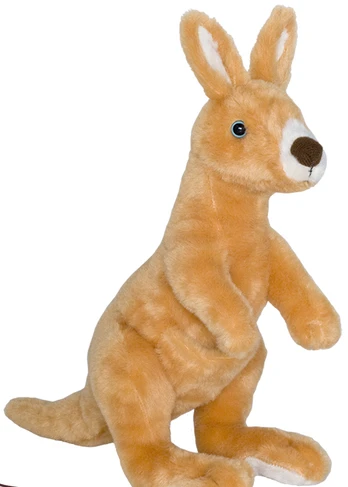 Pliušinis žaislas Wild Planet Kangaroo, rudas, 34 cm