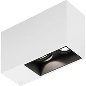 WEVER & DUCRÉ LED-Downlight Plano 2.0 balta/juoda, reguliuojama