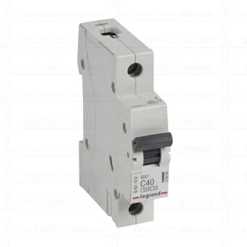 Usorteret Automatsikring RX3 C 40A 1P, 1M, 6kA
