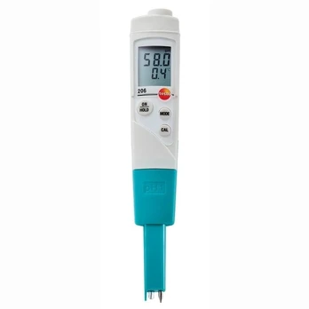 Testo 206 pH1 skysčių pH ir temperatūros matuoklis