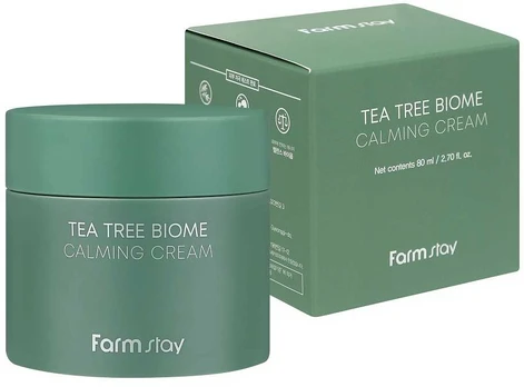 Farmstay Tea Tree Biome kojący krem do twarzy 80ml
