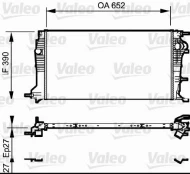 Variklio radiatorius VALEO VAL735182 kaina