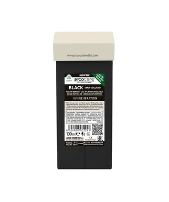 ARCOCERE depiliacinis vaškas kasetėje BLACK, 100ml