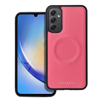 Roar Mag Morning Case - for Samsung Galaxy A34 hot pink