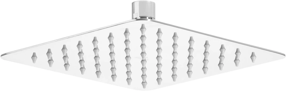 Steel overhead shower - 200x200 mm