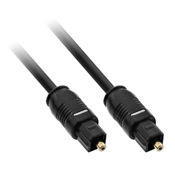 Kabelis InLine Toslink – Toslink 2 m juoda (89922)