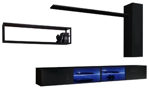 Sekcija Switch Met IV su LED apšvietimu, juoda kaina