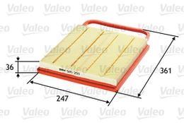 Oro filtras VALEO 585259 kaina
