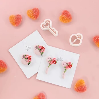 Molio pjoviklis Meilės spyna, 2pcs Love Lock & Key