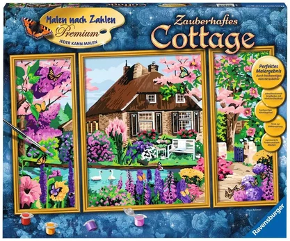 Ravensburger tapyba pagal skaičius „Pasakiškas namelis“, 80×50 cm