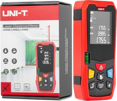 Lazerinis atstumo matuoklis Uni-T LM40