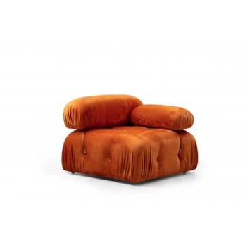 Fotelis Bubble 1R-Orange Oranžinė