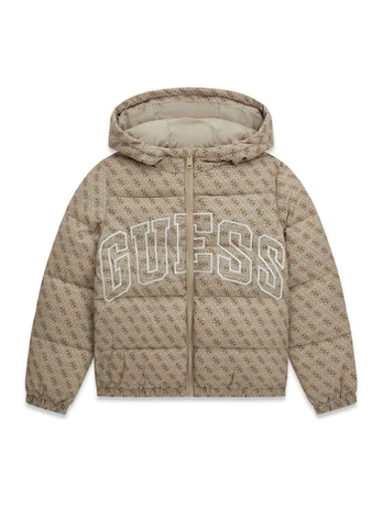 Guess Žieminė striukė L6YL09 W2670 Smėlio Regular Fit