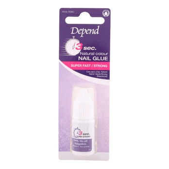 DEPEND 3 SEC. NATURAL COLOUR nagų klijai, 3 g