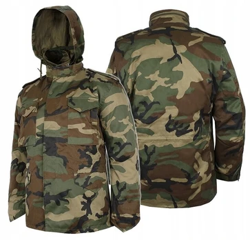 Vyriška žieminė striukė Mil-Tec US FIELDJACKET M65, Woodland