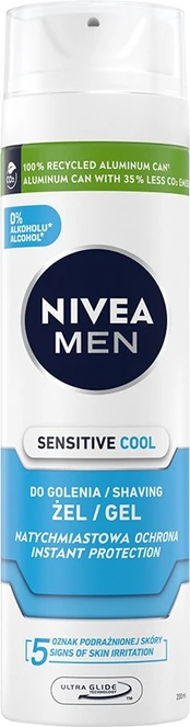 Skutimosi gelis Nivea Men Sensitive Cooling 200 ml