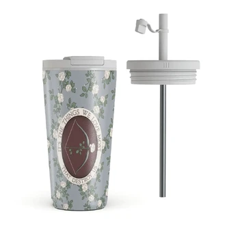 Things We Love - Travel Mug, 500 ml / Flap & Straw Set