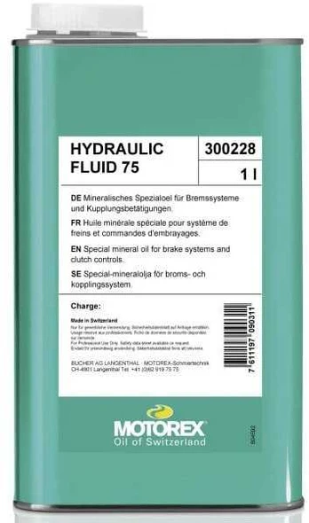 MOTOREX HYDRAULIC FLUID 75 1 L