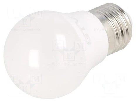 LED lamp | cool white | E27 | 230VAC | 255lm | 3W | 160° | 6400K
