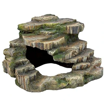 Trixie kampinė uola su urvu ir platforma, 26 × 20 × 26 cm