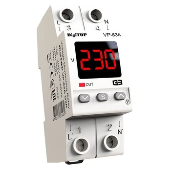 Įtampos relė DigiTOP VP-63G3R 1 vnt.