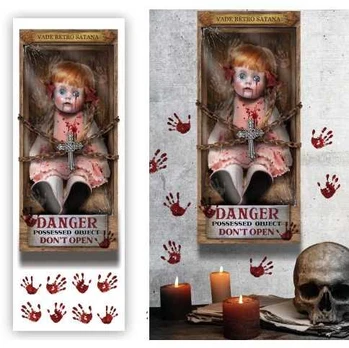 Fiesta Killer doll stickers, 25 x 70 cm