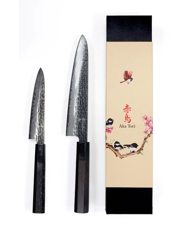 Aka Tori Basic Tokyo Black peilių rinkinys (2 vnt.)