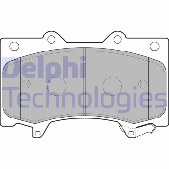 DELPHI LP2712 Brake pad set