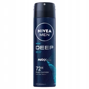 NIVEA Men Deep Beat antiperspirantas vyrams, 150 ml kaina
