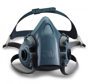 Puskaukė 3M Silicone, mėlyna/pilka