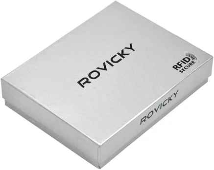 Vyriška natūralios odos piniginė Rovicky