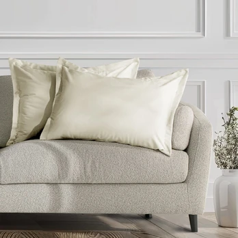 AmeliaHome CUS/AH/VELVET/CREM/SIDE/50X70*2