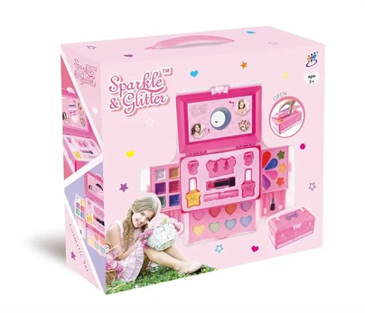 Little Stylist Set with Trunk Pink