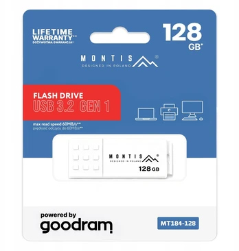 „Pendrive“ Montis UME3 MT184-128 128GB