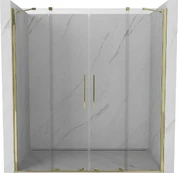 Stumdomos dušo durys Mexen Velar DUO, Gold, 180 cm kaina