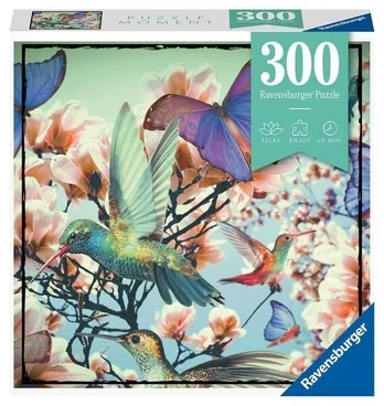 Dėlionė Ravensburger Hummingbird and butterflies