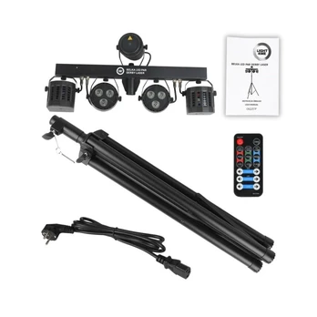 Šviesos efektų komplektas LIGHT4ME T-BAR LED DERBY