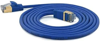 Wantec Patchkabel SSTP CAT7 Ste. CAT6a d=4mm 25,00m mėlyna