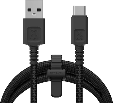 Xtorm - Next Gen USB-A / USB-C Cable - Black - 1.5m